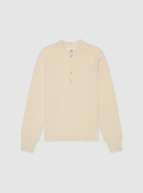 Heritage Henley Knit