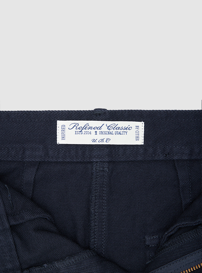 Indigo Safari Skirt