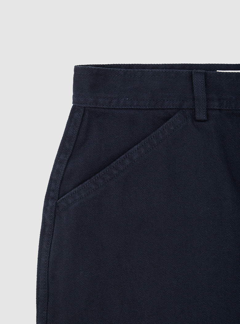 Indigo Safari Skirt