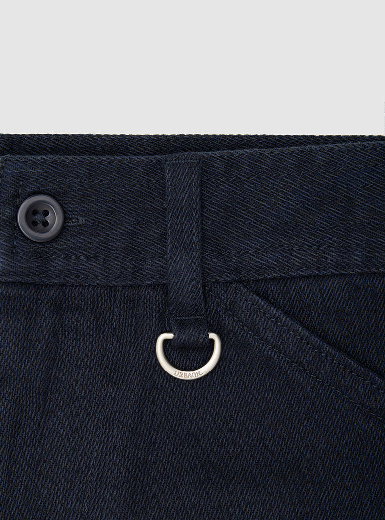 Indigo Safari Skirt
