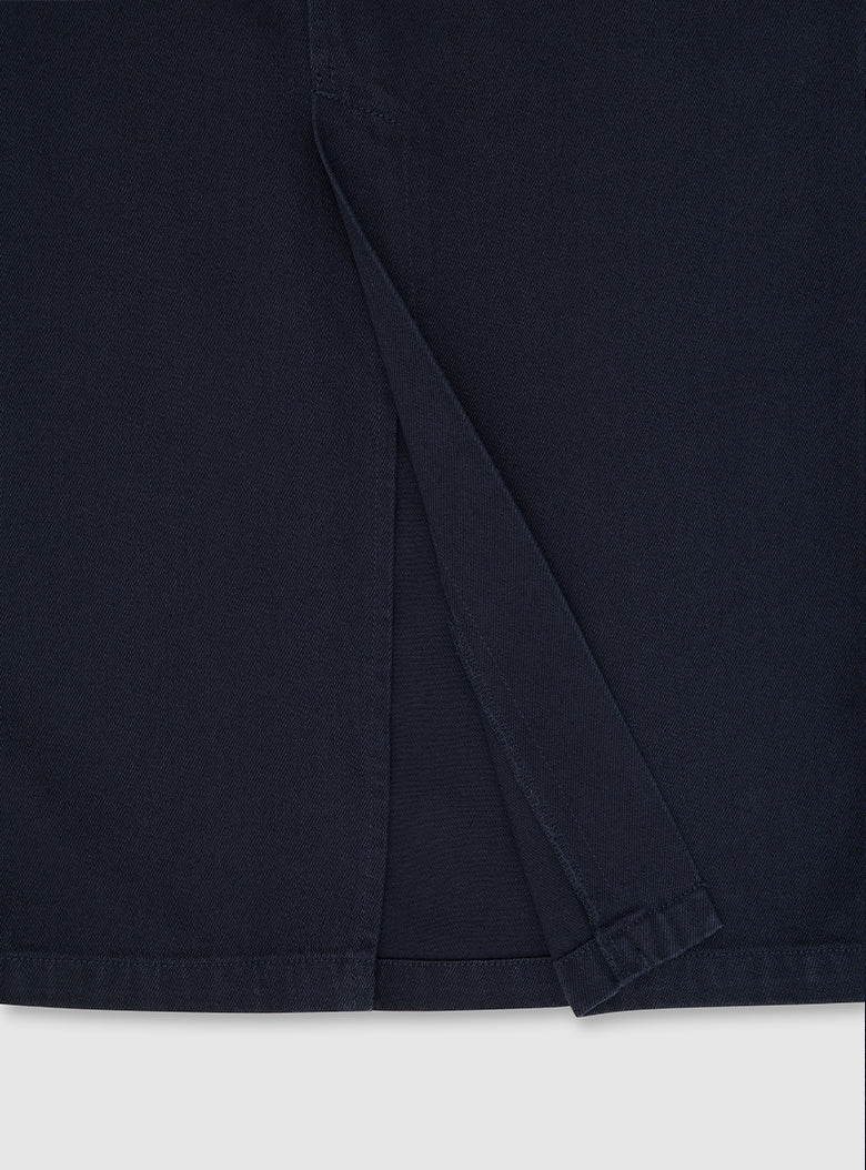 Indigo Safari Skirt