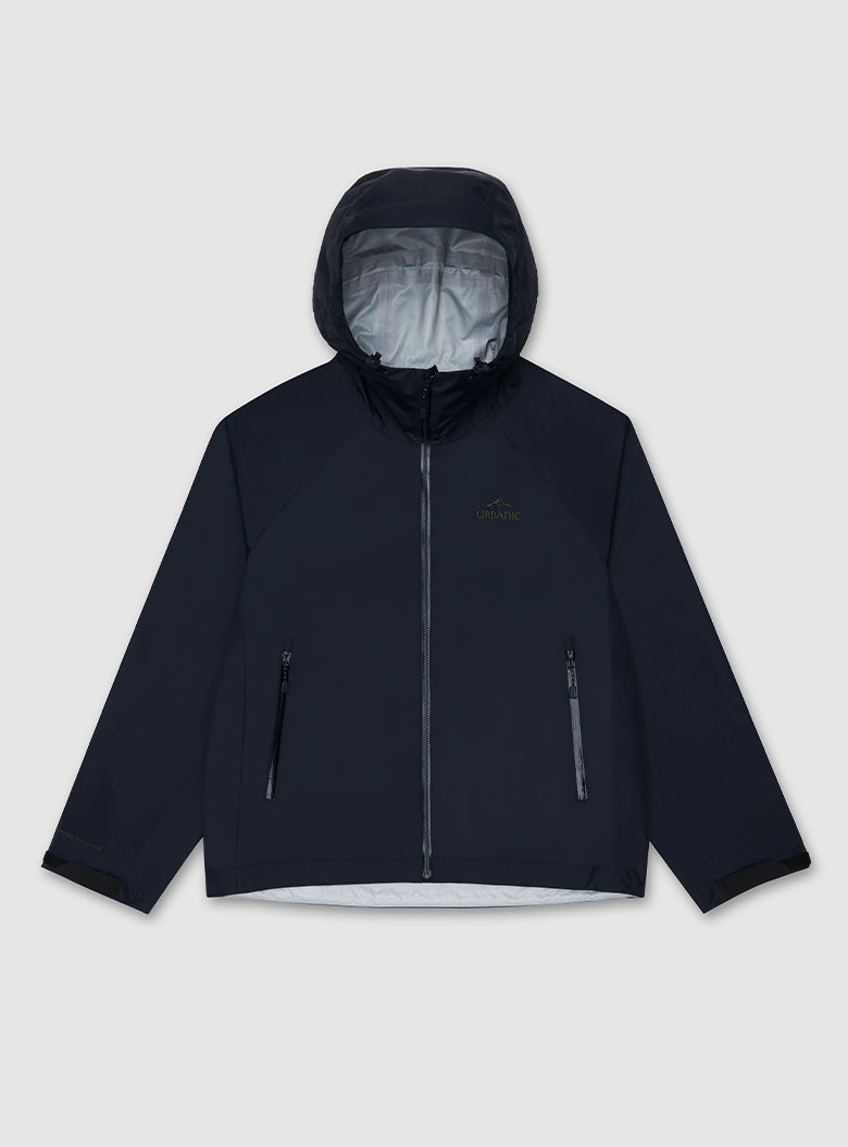 navy nylon jacket