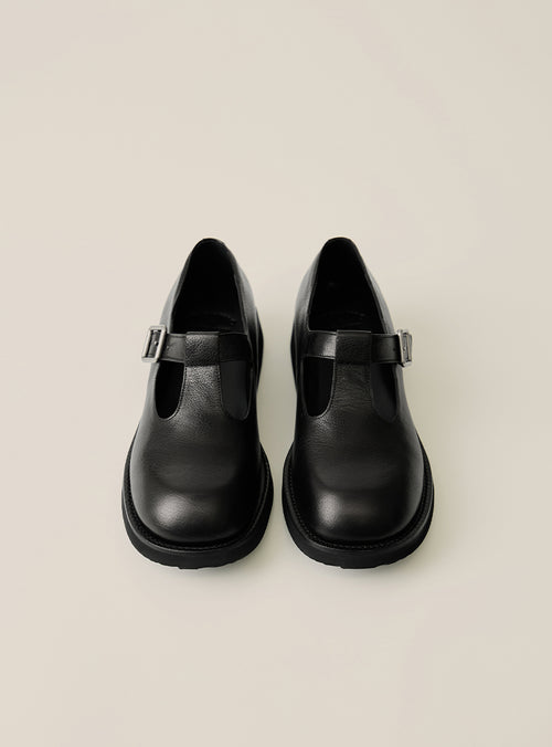 T-strap Vibram Loafer