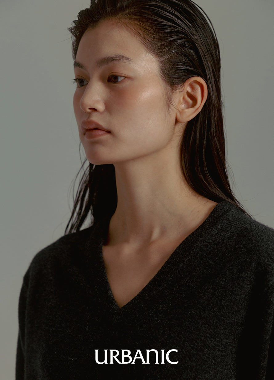 Boutique Cashmere V-neck Knit