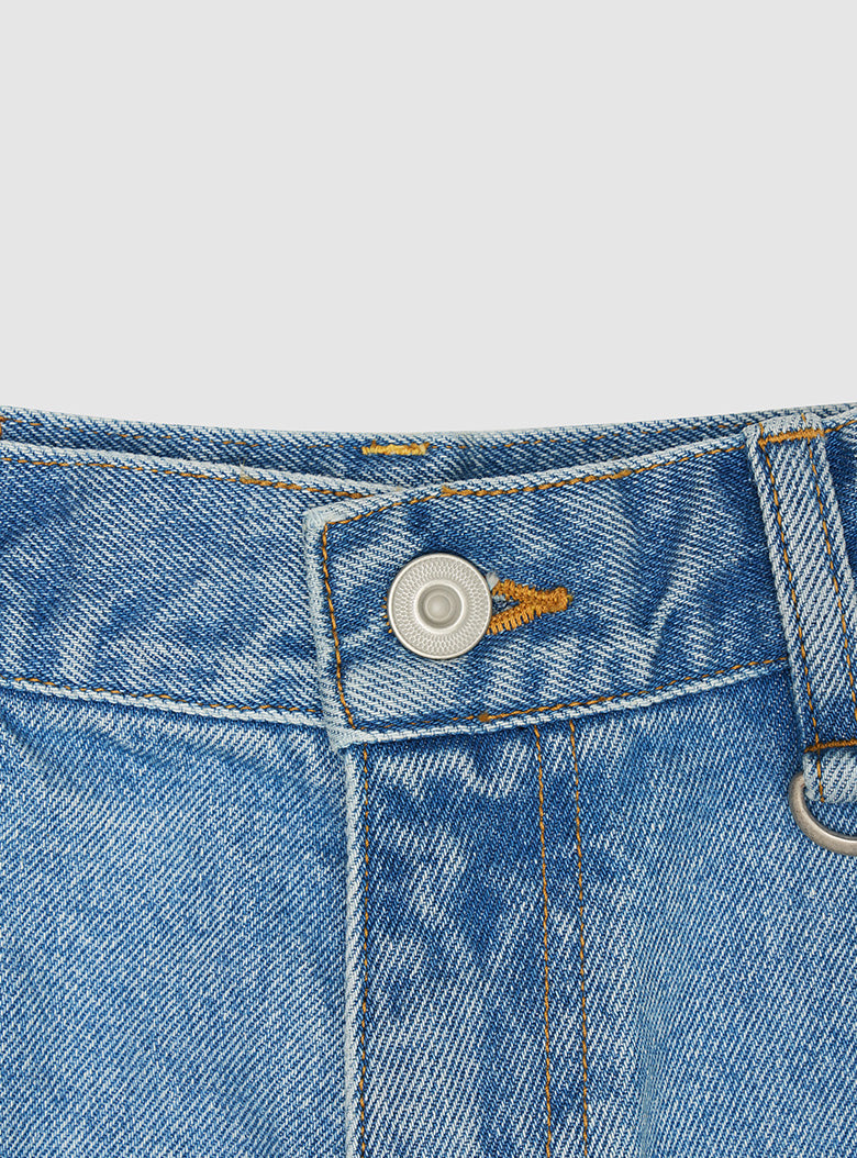 Destroyed Denim Pants (Blue)