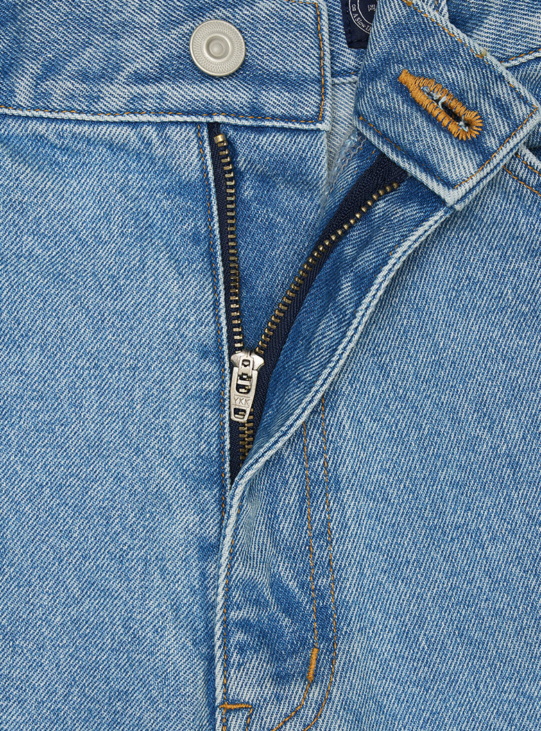 Destroyed Denim Pants (Blue)