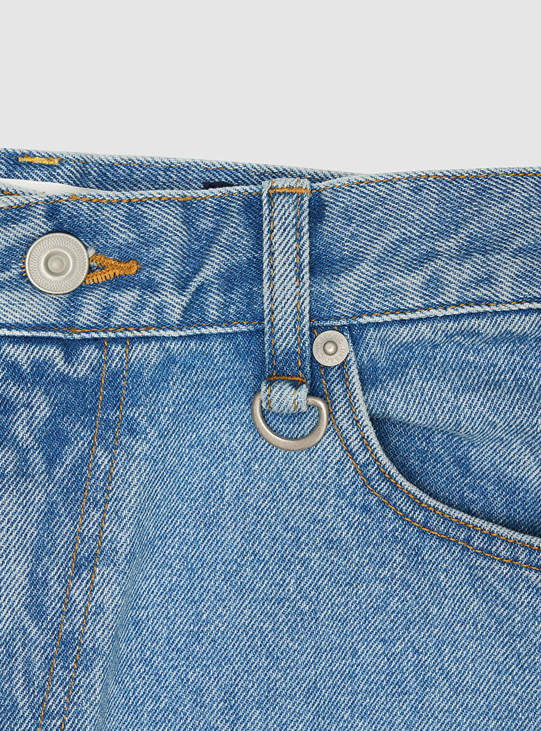 Destroyed Denim Pants (Blue)