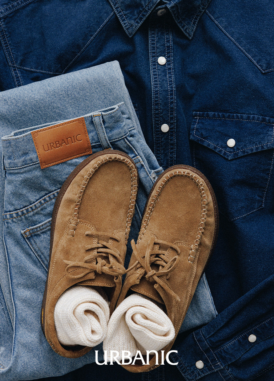 Destroyed Denim Pants (Blue)