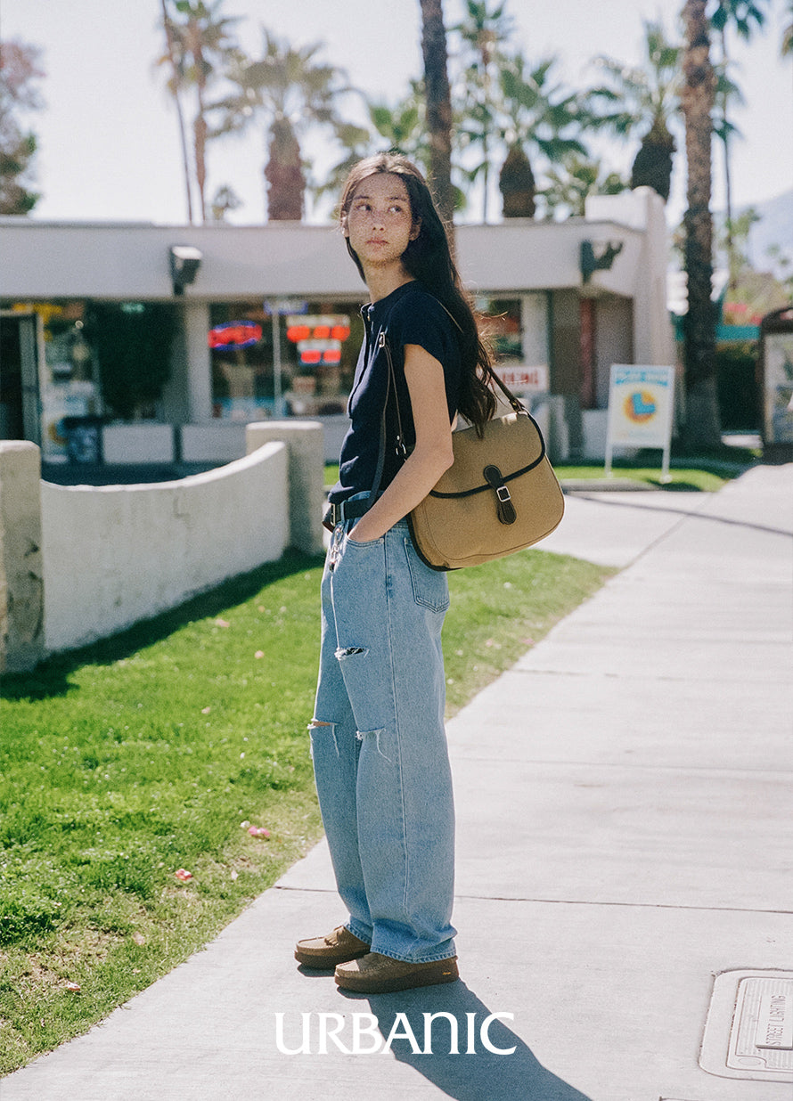 Destroyed Denim Pants (Blue)