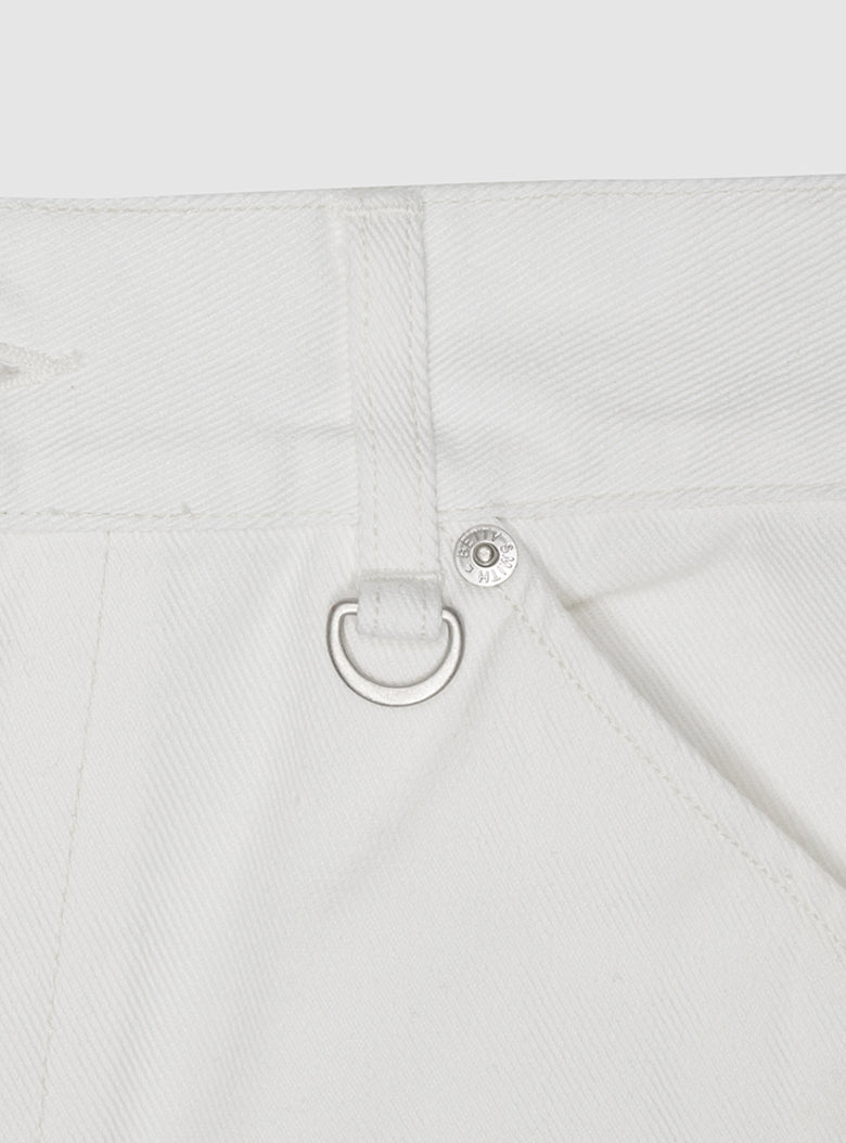 Divided Crop Denim Pants