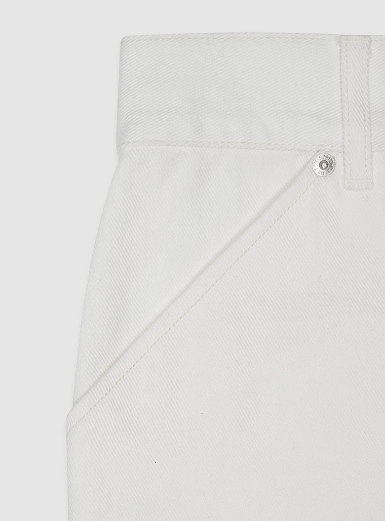 Divided Crop Denim Pants