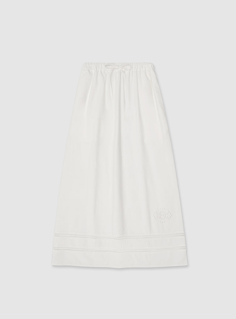 Embroidered Long Skirt