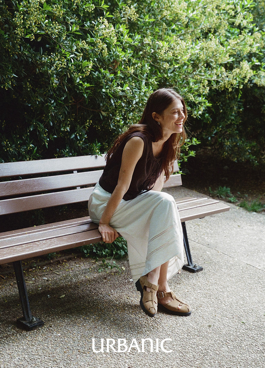Embroidered Long Skirt