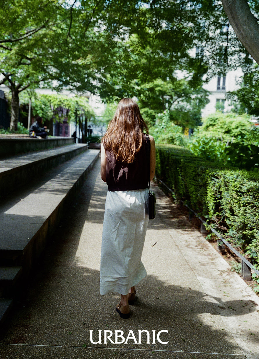 Embroidered Long Skirt