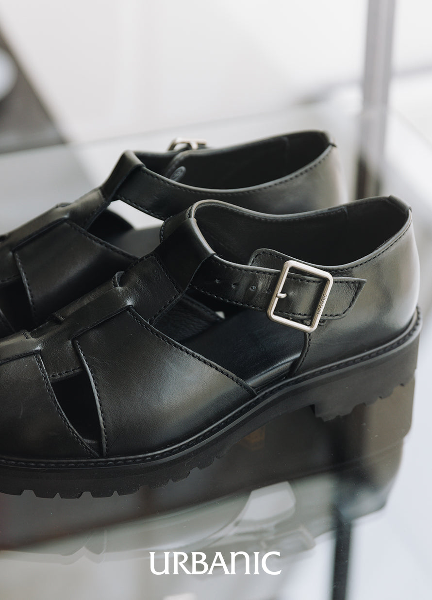 Fisherman Sandals (Black)