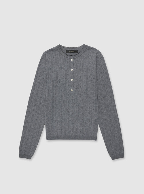 Foret Button Knit