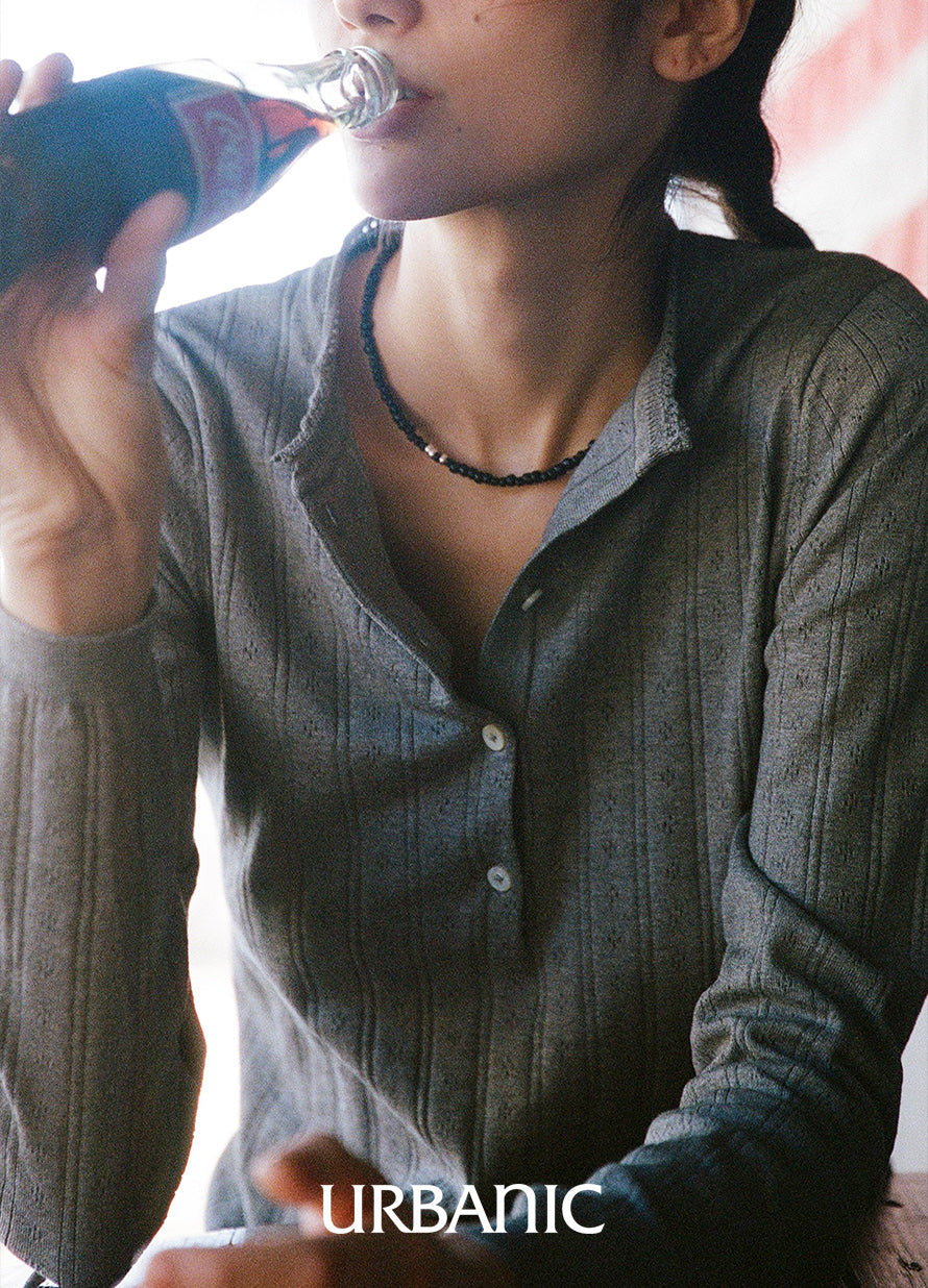 Foret Button Knit
