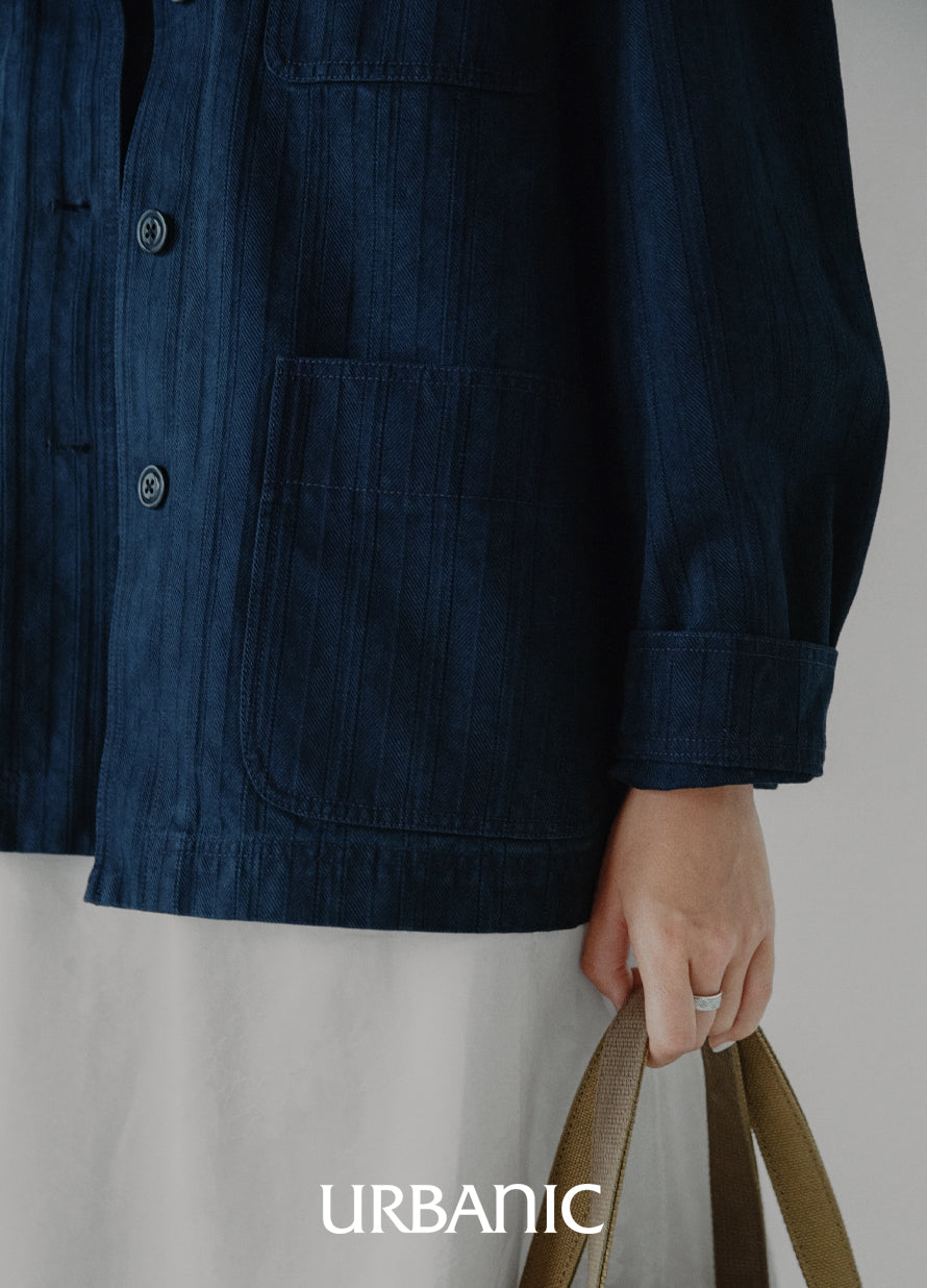 Indigo Work Jacket