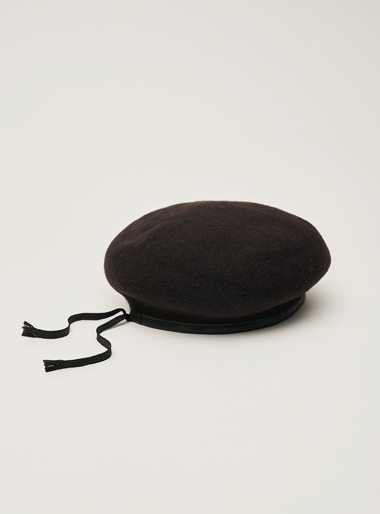 Leather Beret