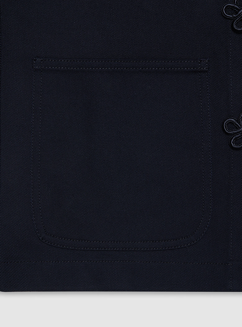 Mandarin Cotton Jacket