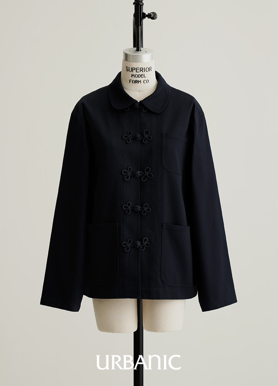 Mandarin Cotton Jacket