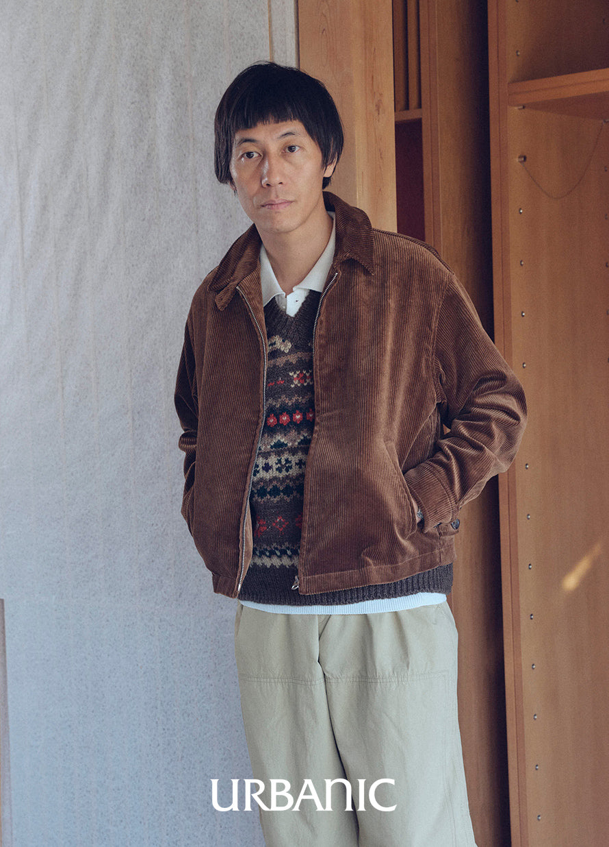 Marron Corduroy Jacket