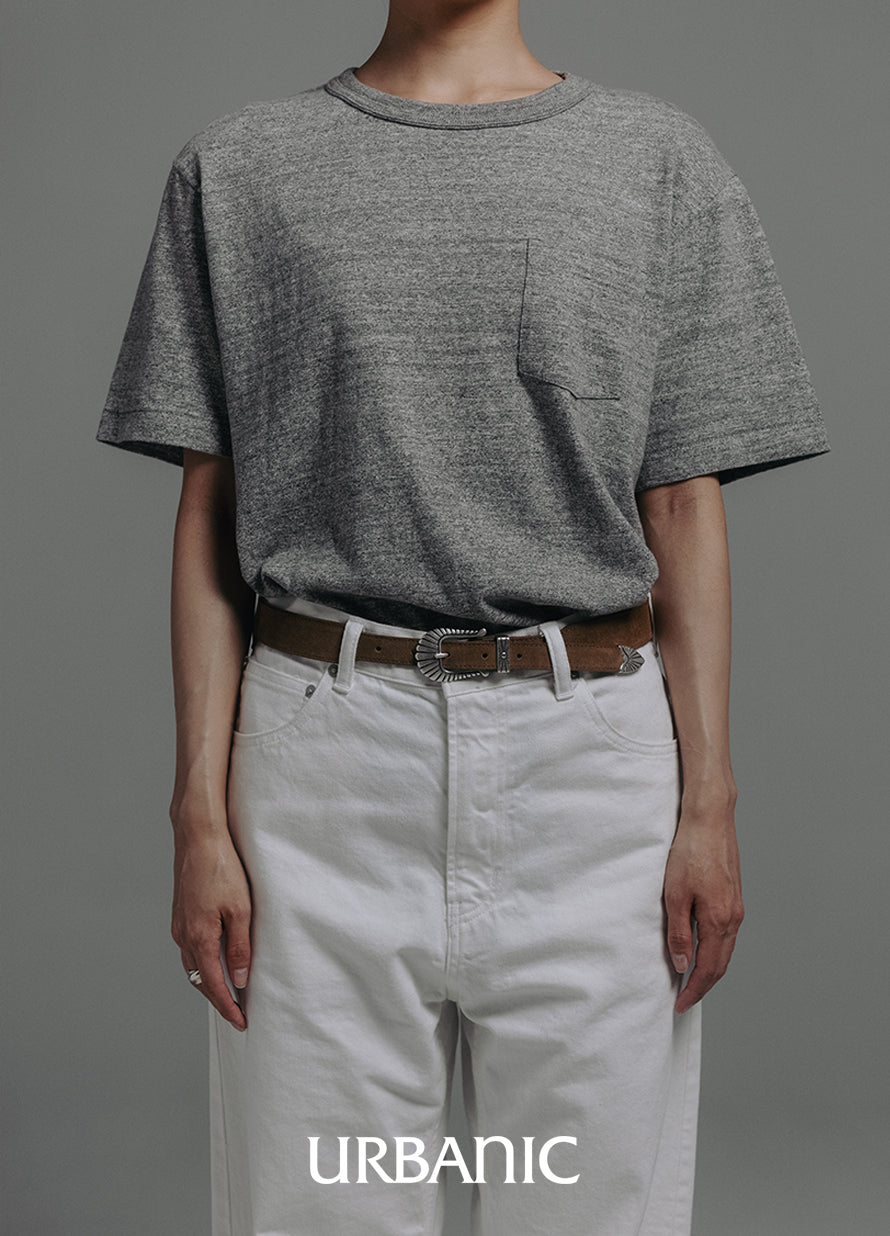 Melange Crew Neck Tee