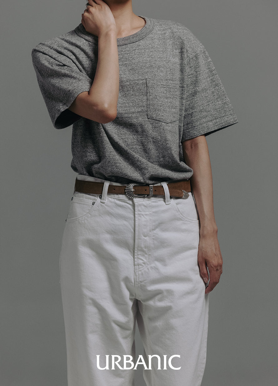 Melange Crew Neck Tee