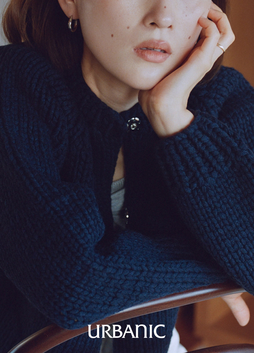 Plum Cardigan