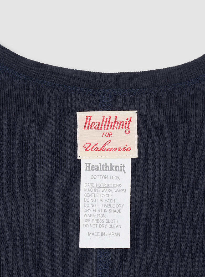 Ribbed Crew-neck Tee