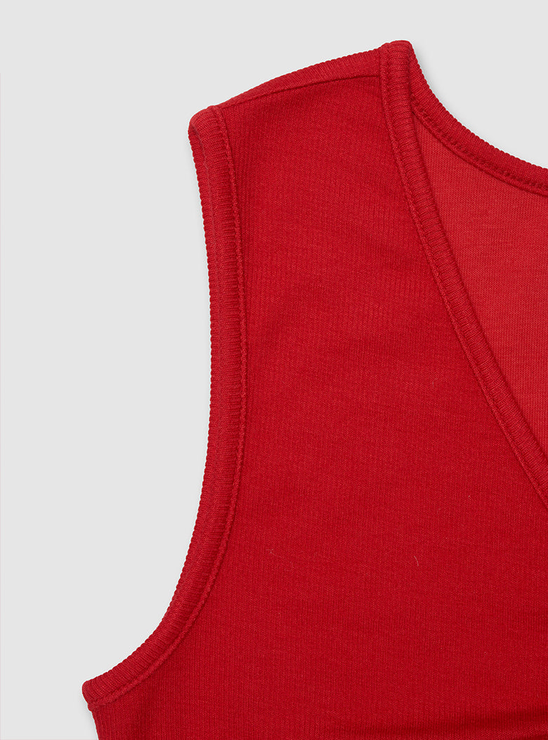 Ribbed Jete Sleeveless