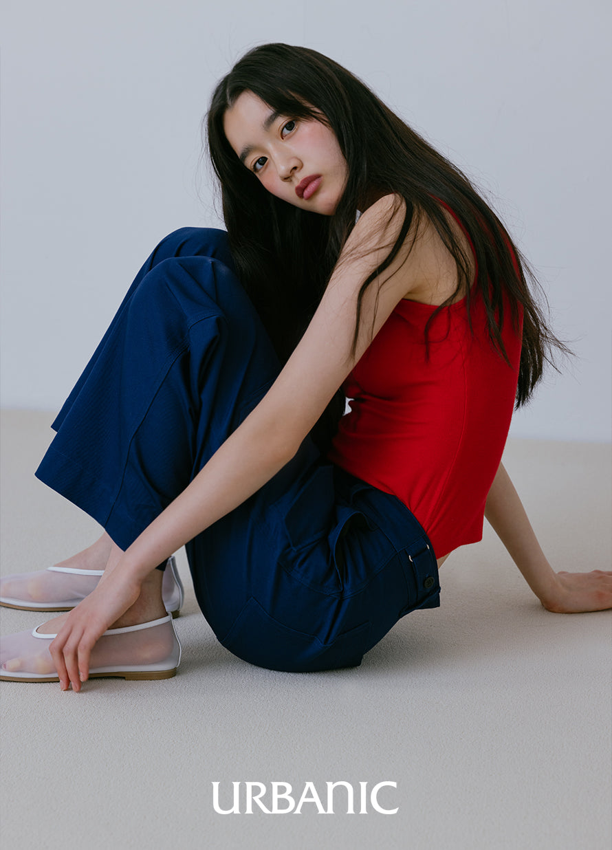 Ribbed Jete Sleeveless