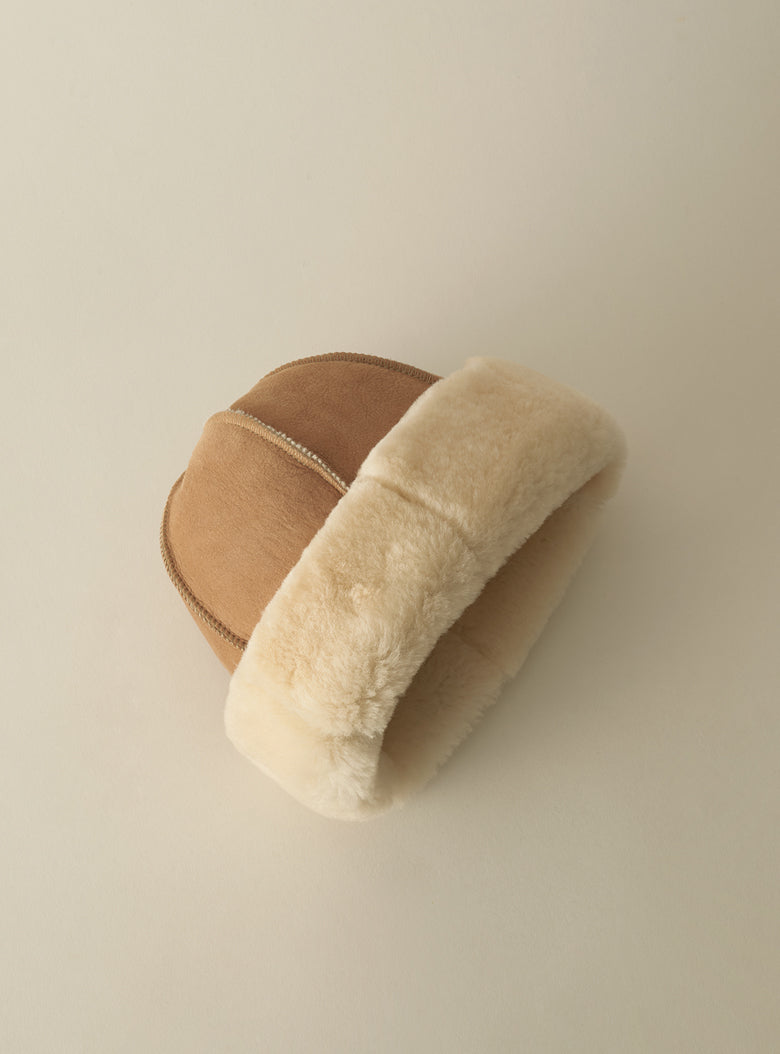 Shearling Retro Hat