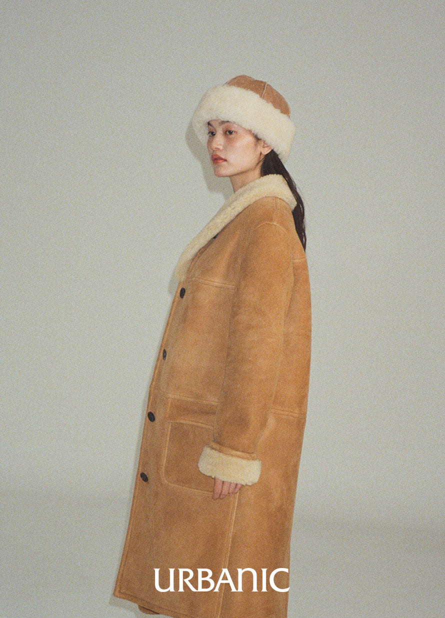 Shearling Retro Hat