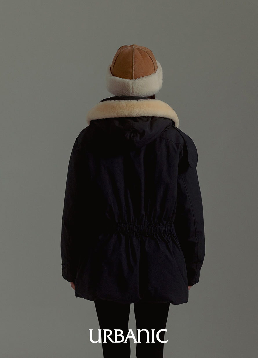 Shearling Retro Hat