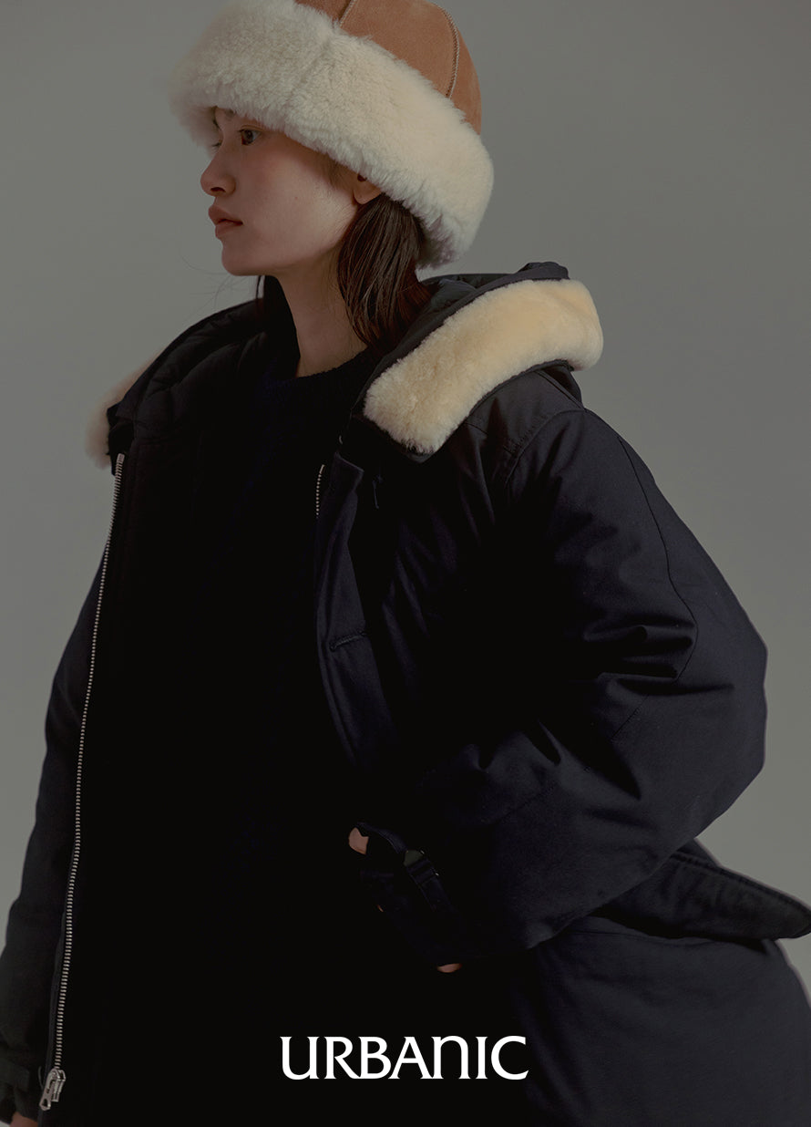 Shearling Retro Hat