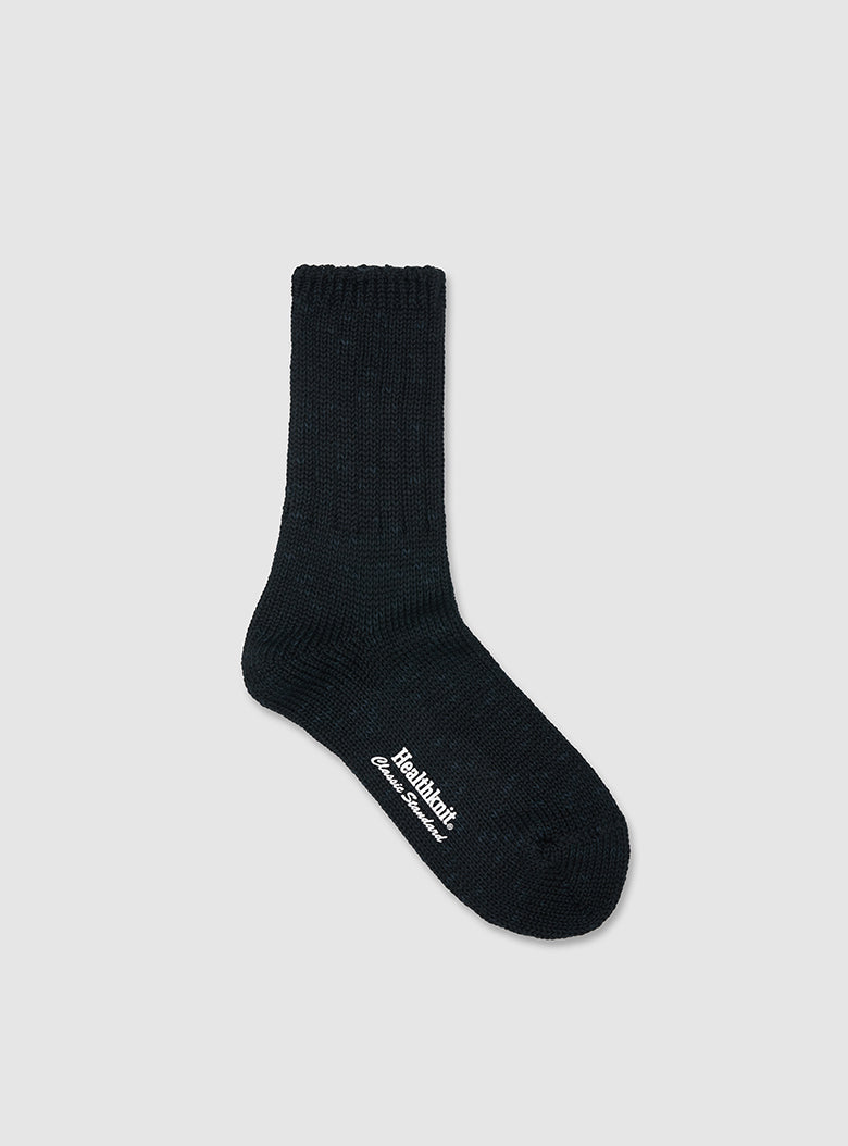 Slub Ribbed Socks