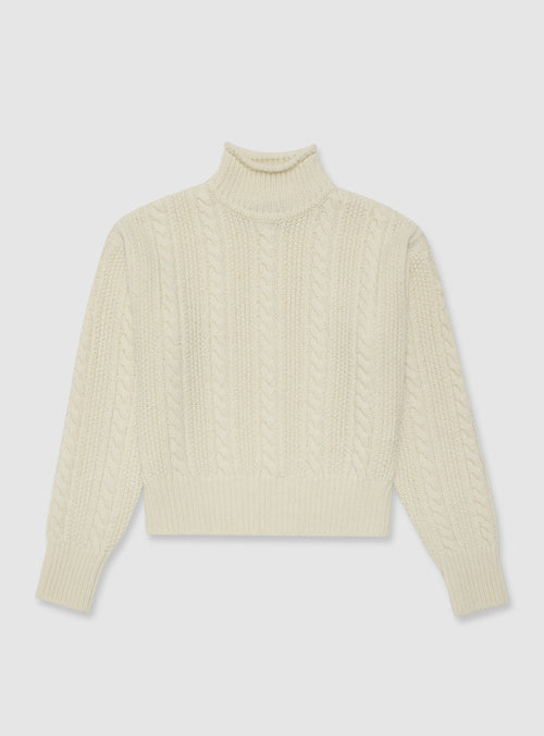 Tricot Turtleneck Knit