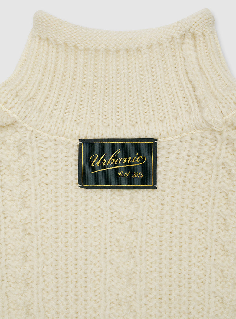 Tricot Turtleneck Knit