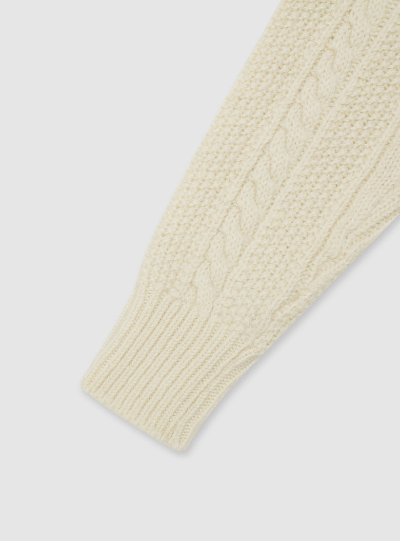 Tricot Turtleneck Knit