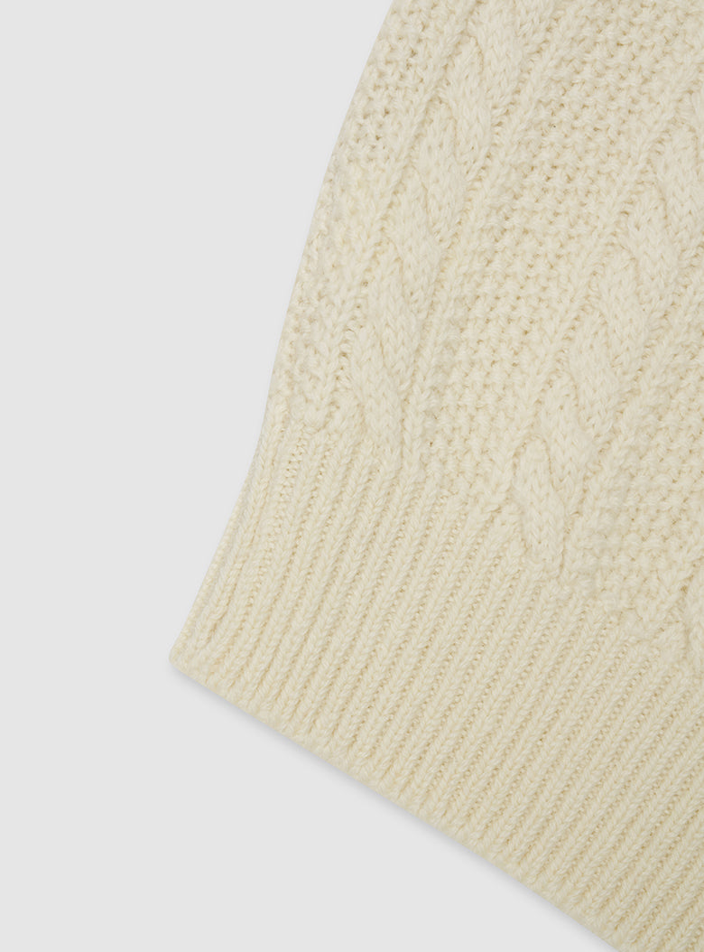 Tricot Turtleneck Knit