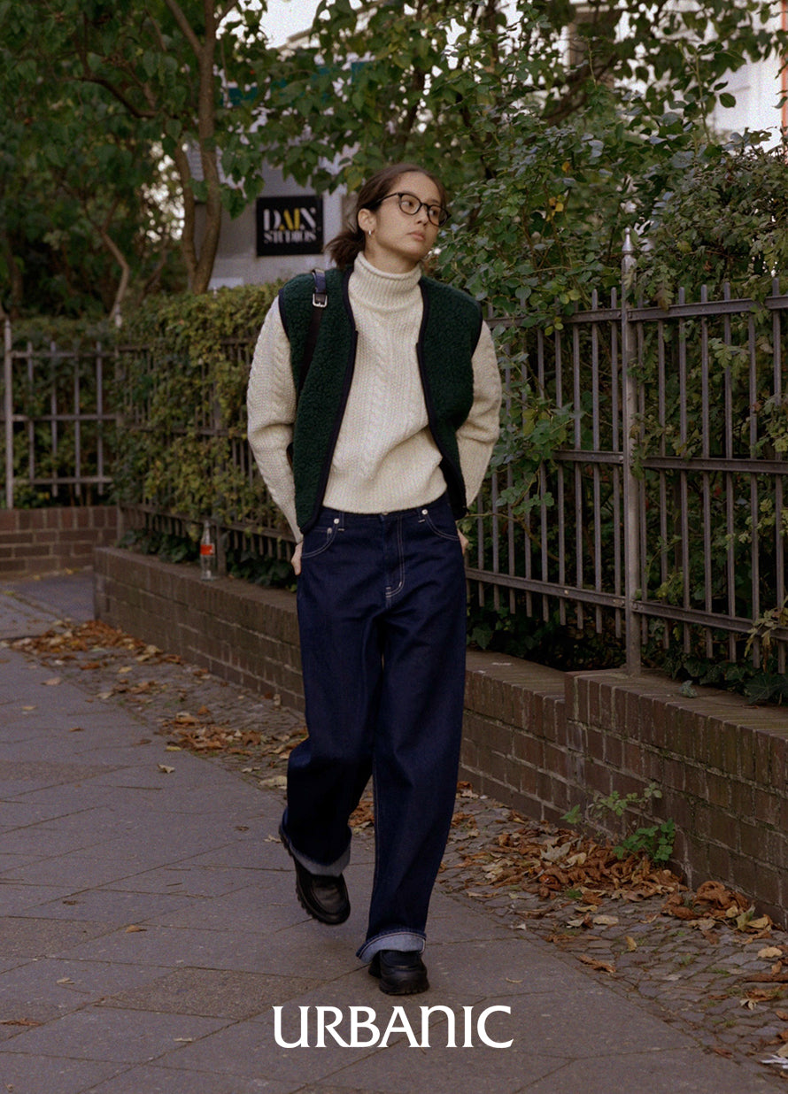 Tricot Turtleneck Knit