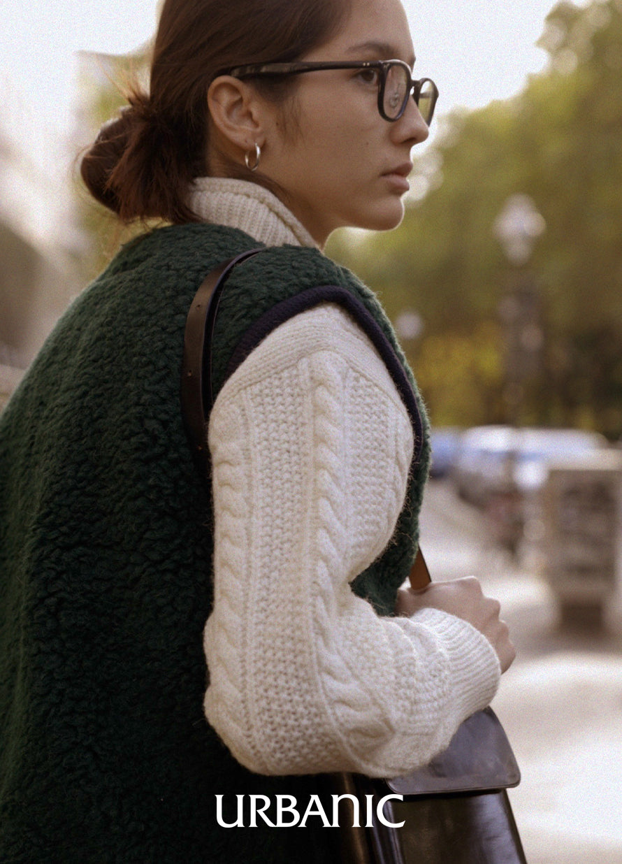 Tricot Turtleneck Knit