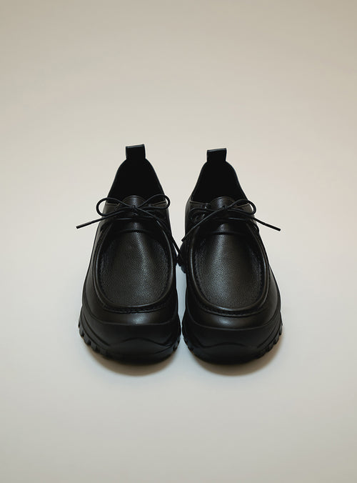 Tyrolean Vibram Loafer (Black)
