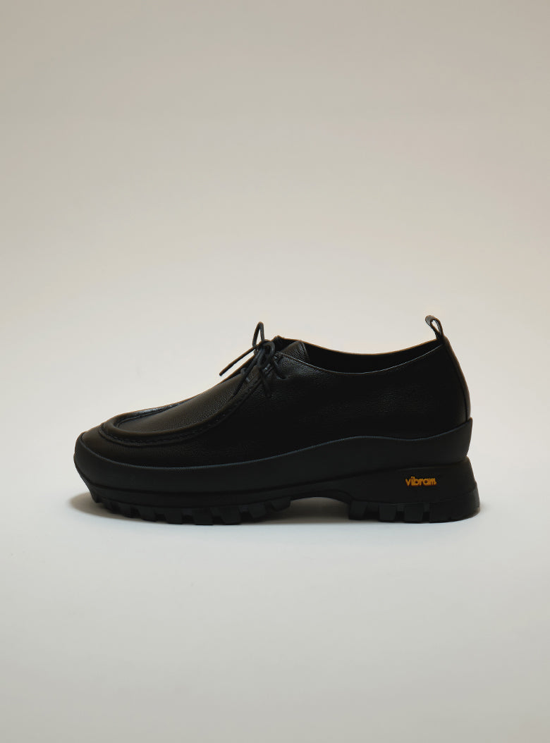 Tyrolean Vibram Loafer (Black)