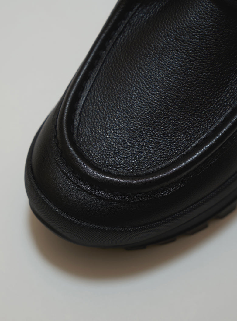 Tyrolean Vibram Loafer (Black)