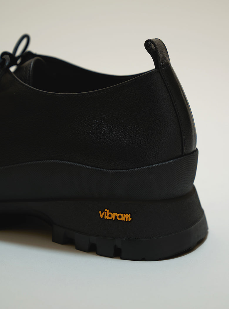 Tyrolean Vibram Loafer (Black)