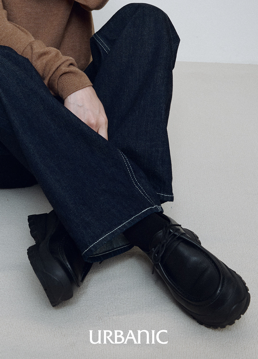 Tyrolean Vibram Loafer (Black)