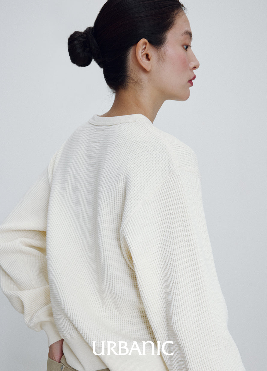 Waffle Sweat Shirt
