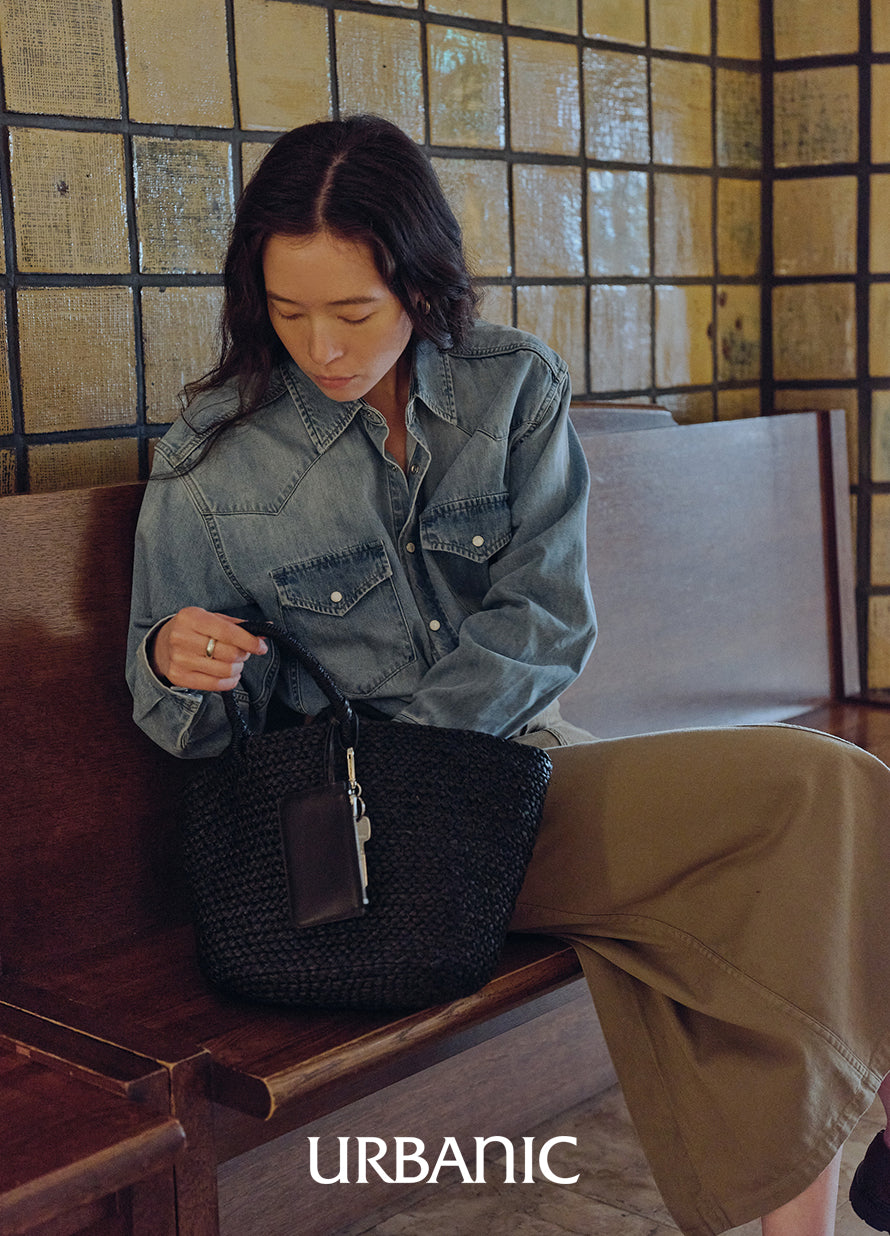 Western Denim Shirt (Light Blue)